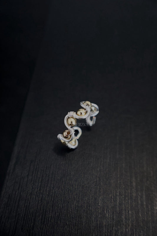 Gold and Silver Ring