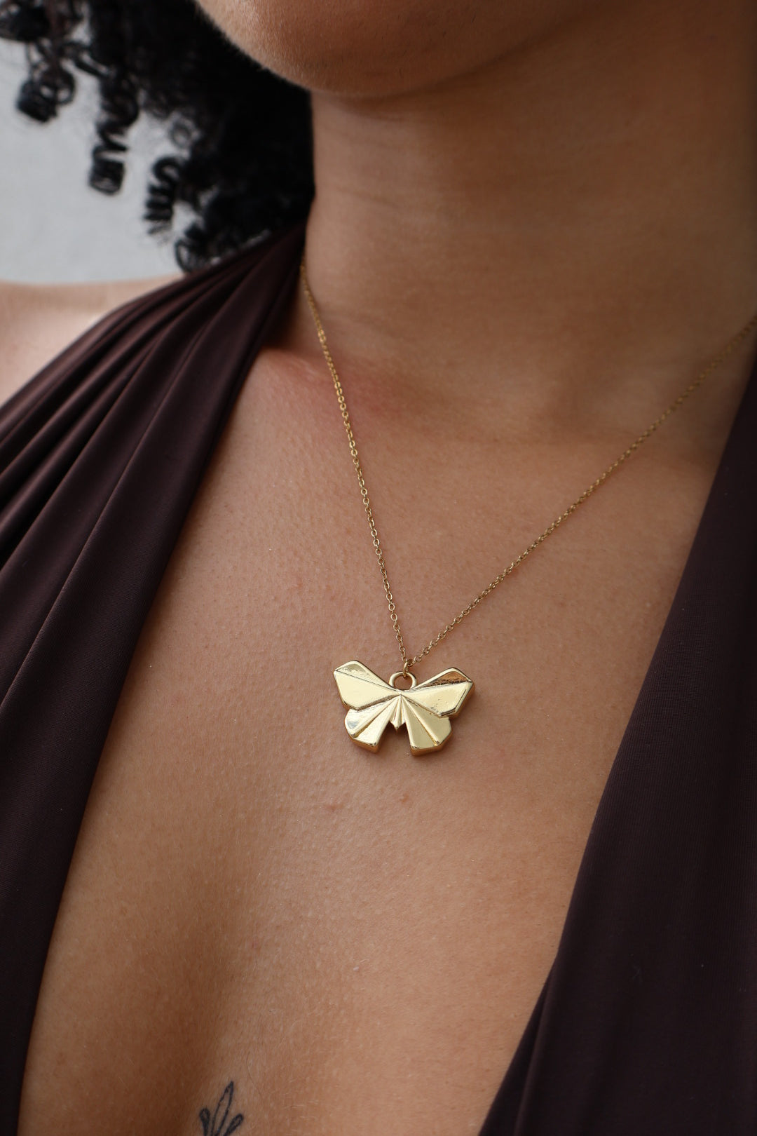 3D Butterfly Necklace