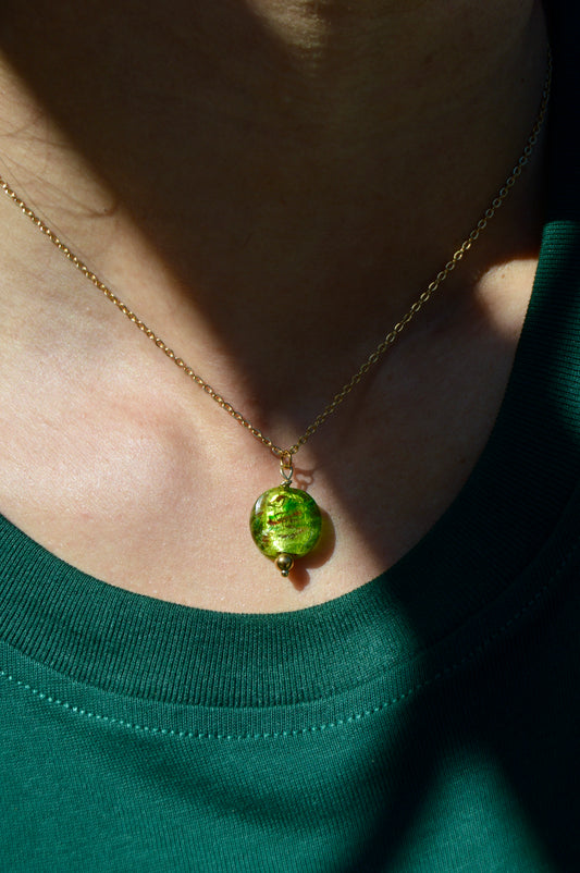 Green Stone Necklace