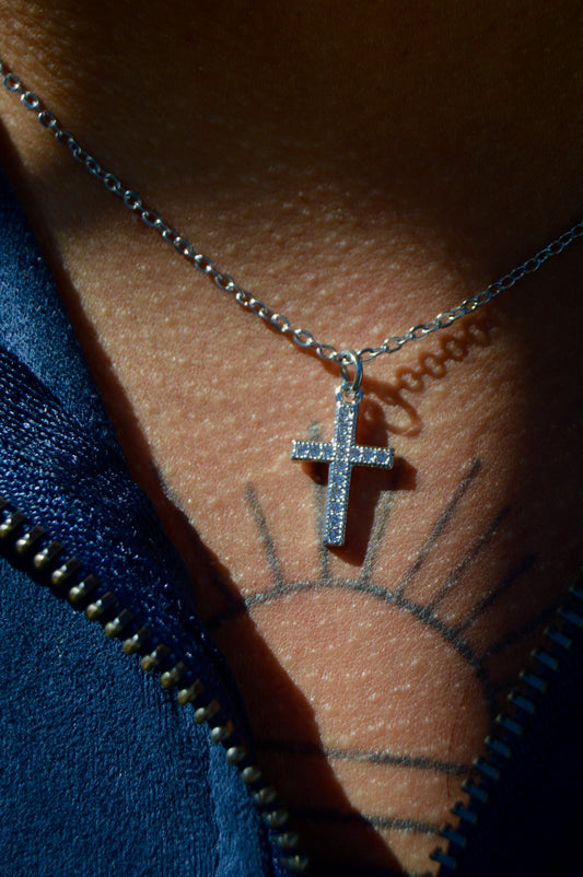 Diamond Cross Necklace