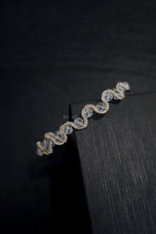 Gold Clear Bracelet
