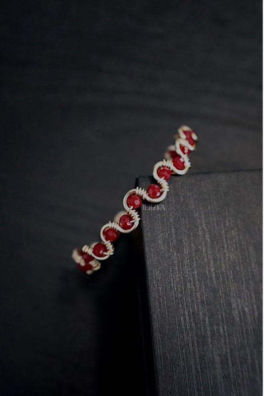 Gold Red Bracelet