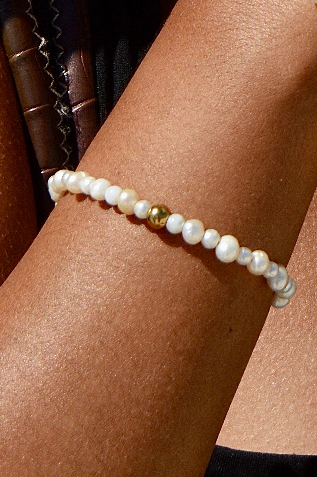 Gold & Sea Bracelet